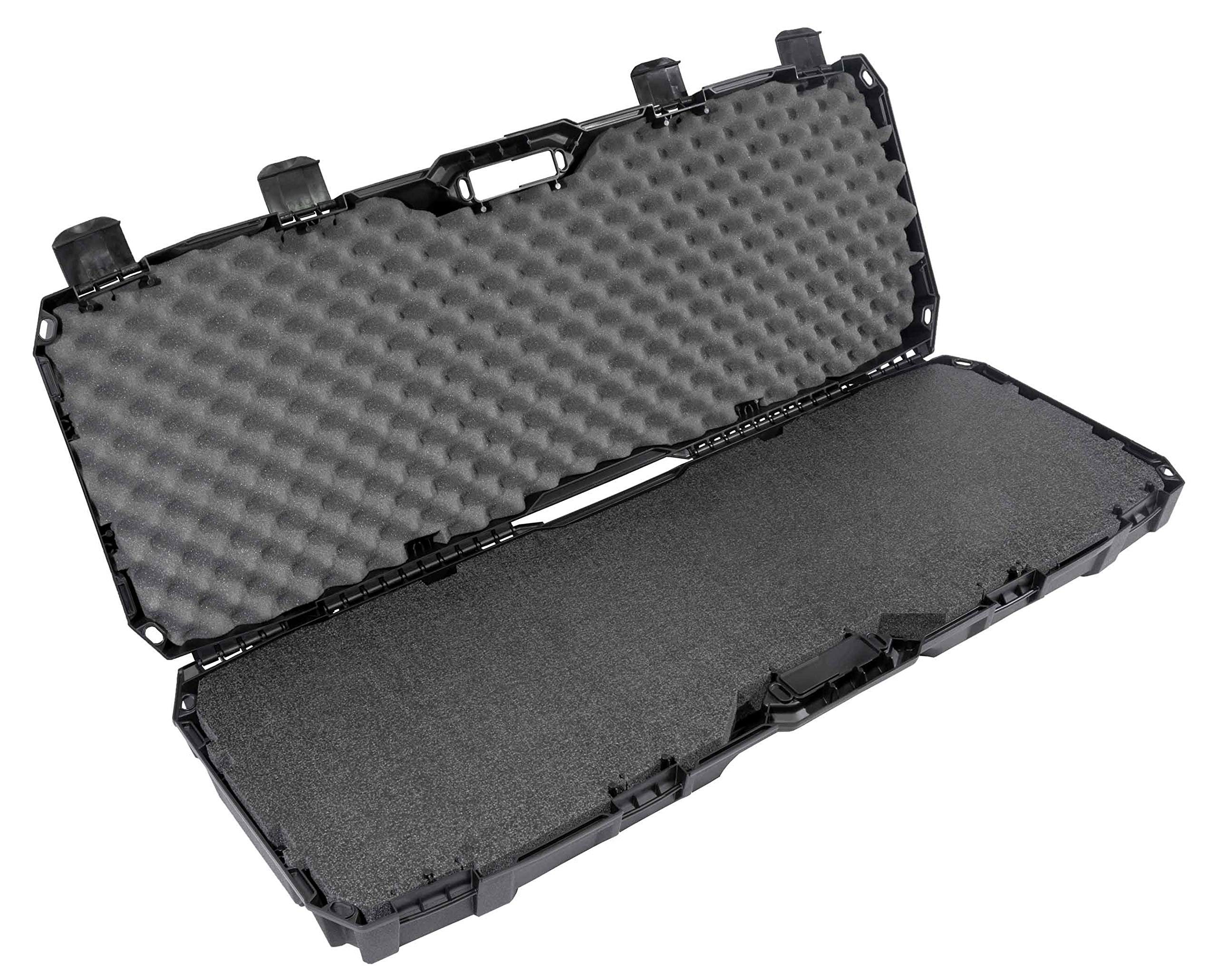 Case Club 40 Inch Tactical Rifle Gun Case - Heavy Duty Polyethylene/Convolute Foam Interior for Firearm Protection | Perfect for Hunting, Shooting Range & Airplane Travel