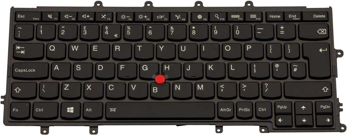 Wireless UK Keyboard with Backlight for Office & Gaming