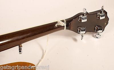 Vintage 1970s JIDA IIDA 5-String Banjo with Black Hard Case - Excellent Condition for Bluegrass, Folk Music & Collectors