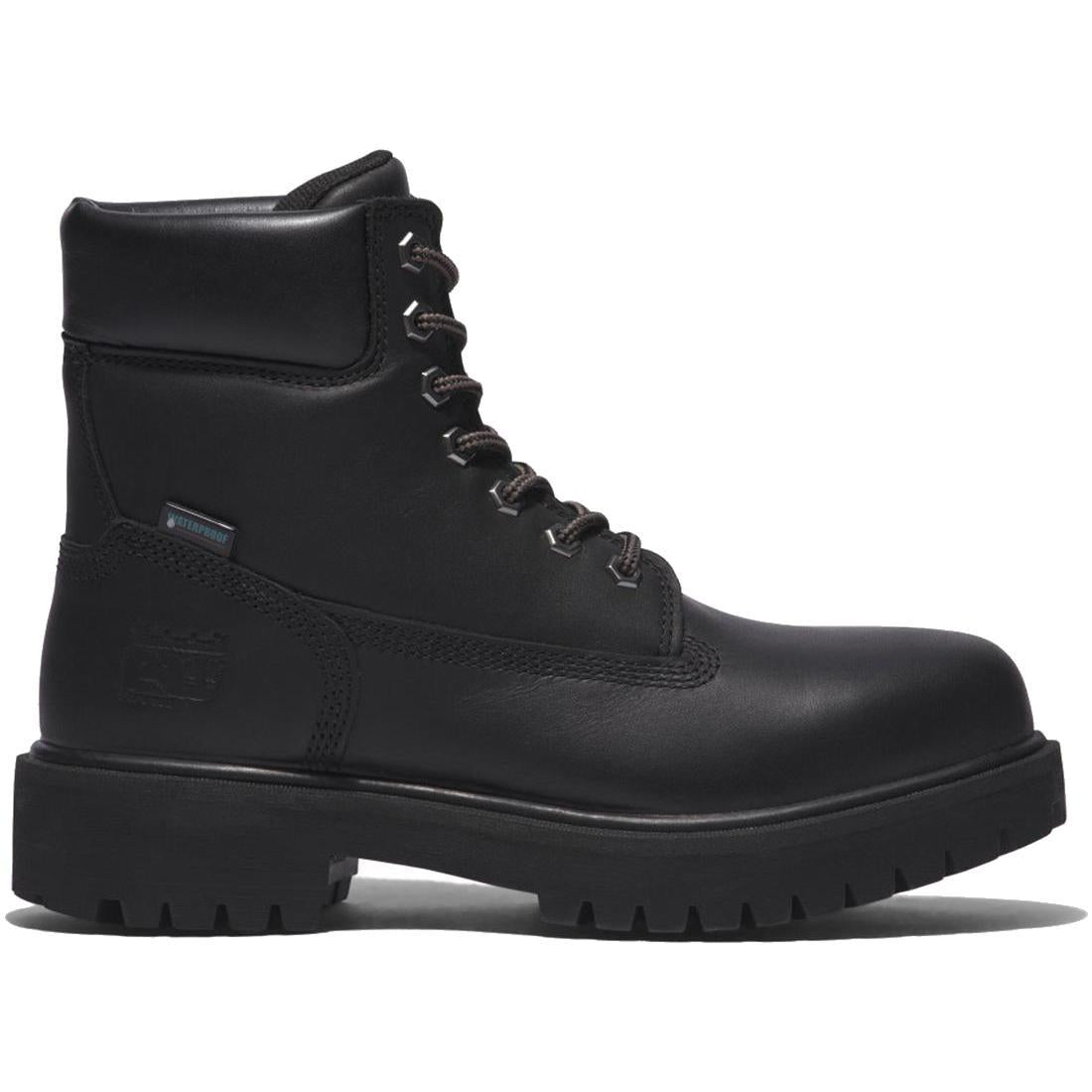 6 Inch Soft Toe Waterproof Insulated 200G Work Boots for Men - Black - Perfect for Construction, Hiking & Outdoor Winter Activities
