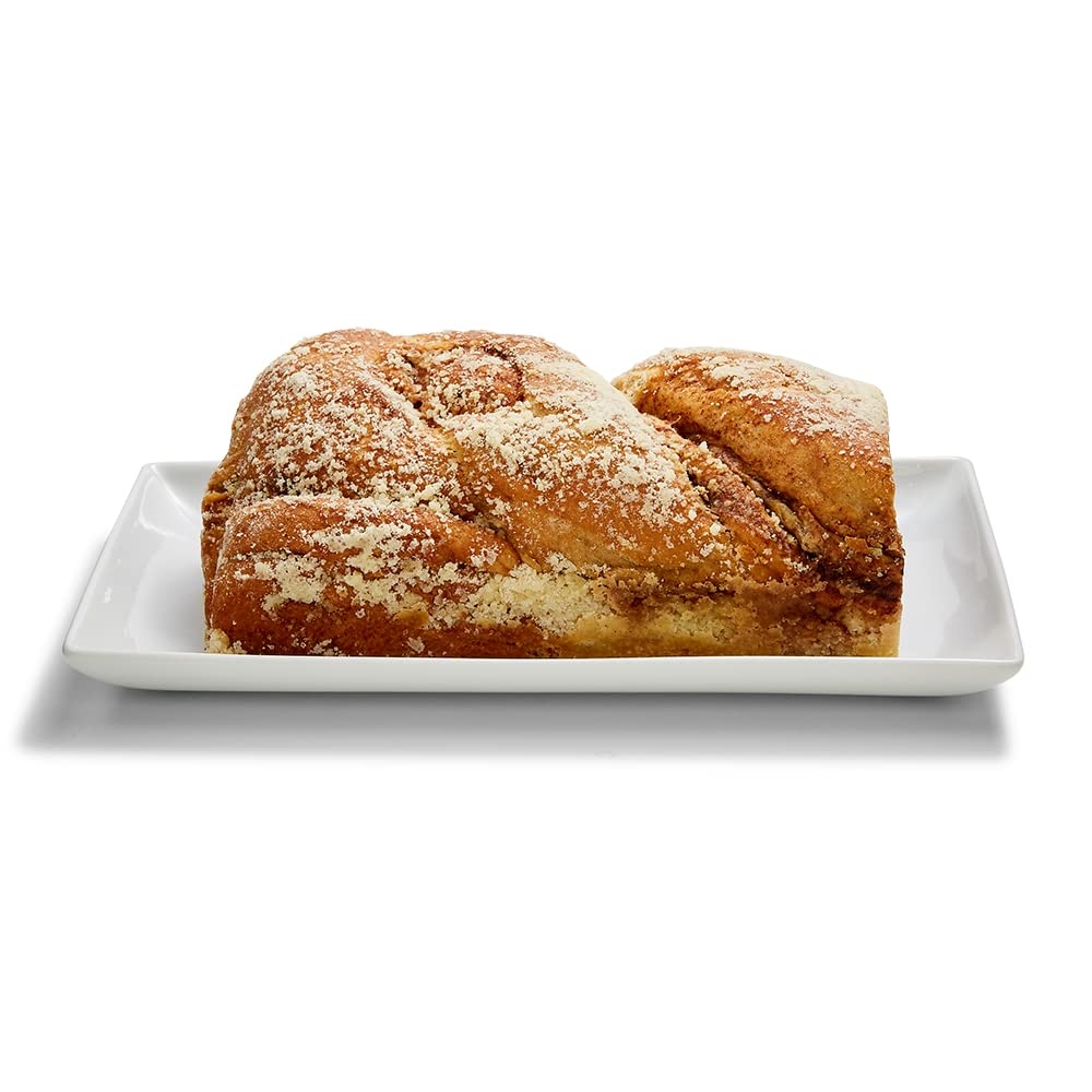 GREENS BAKERY Cinnamon Babka - 16 oz Delicious Sweet Bread for Breakfast, Brunch & Dessert | Perfect with Coffee or Tea | Kosher Certified