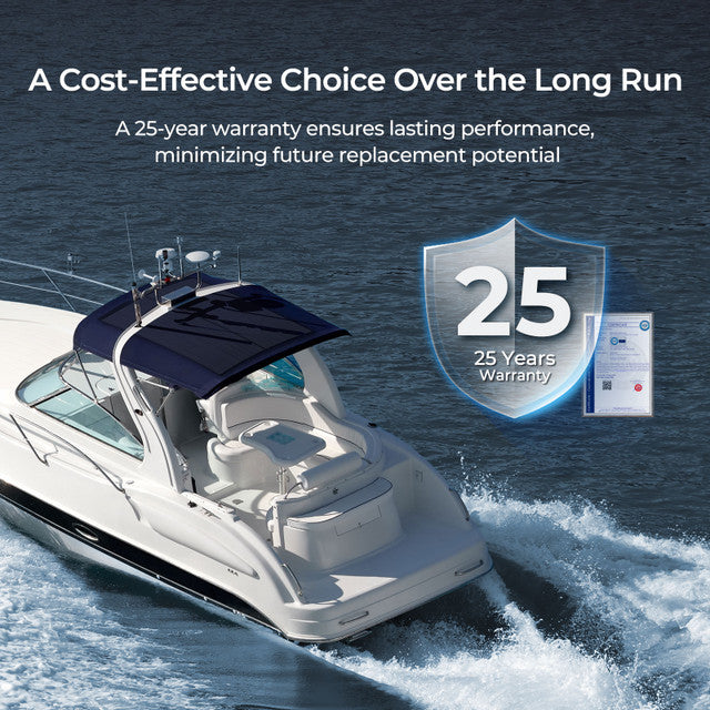 Renogy 150W CIGS Flexible Solar Panel - Lightweight & Durable for RV, Boat, Camping & Off-Grid Power (Perfect for Outdoor Adventures & Emergency Backup)