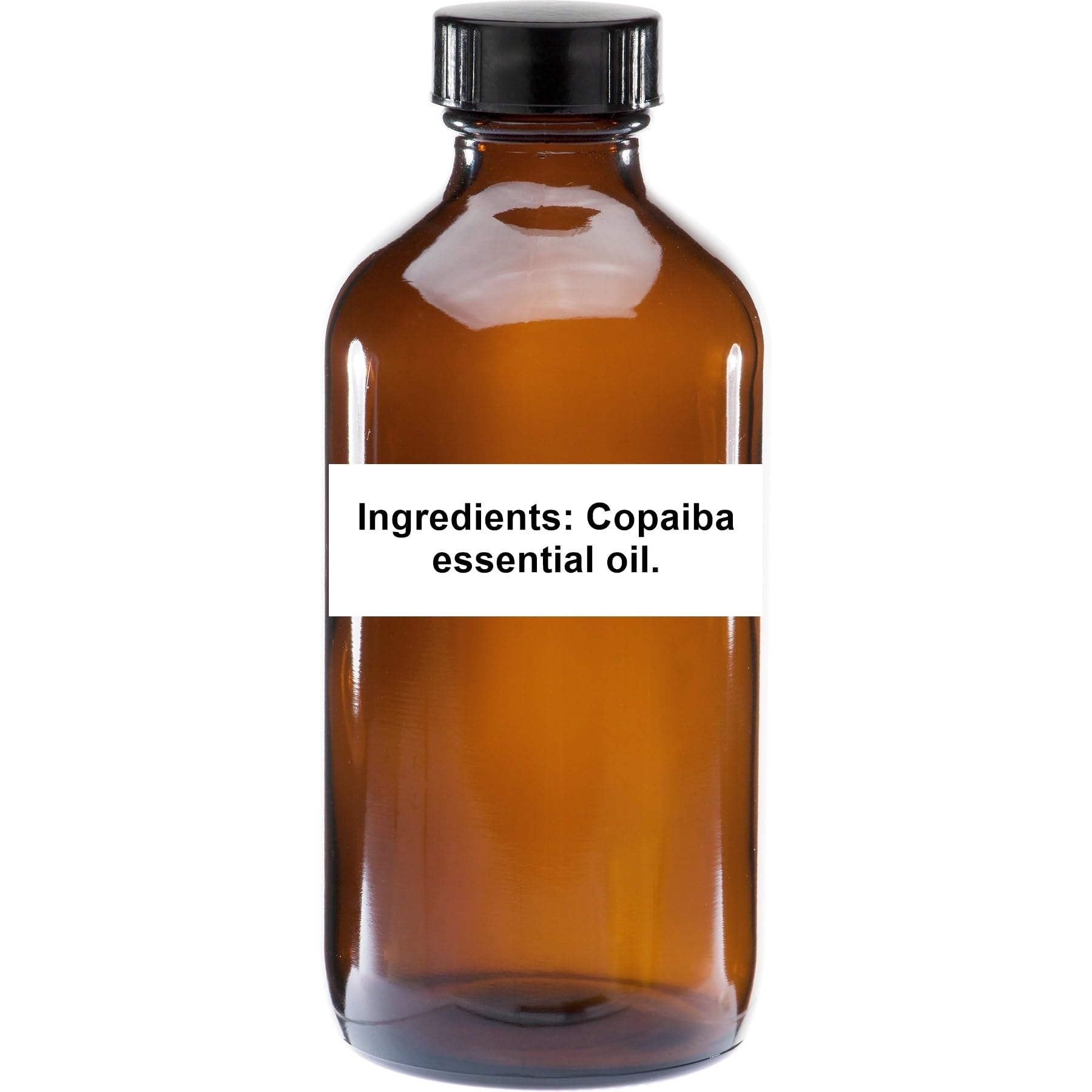Organic Copaiba Essential Oil 16 oz - USDA & ISO 9001 Certified, Pure Therapeutic Grade for Aromatherapy, Massage & Pain Relief