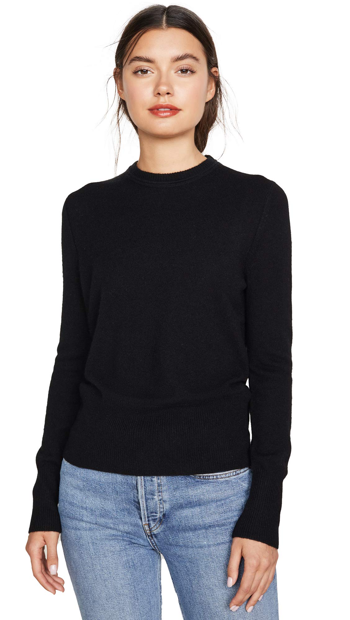 Women's Sanni Crew Sweater - Soft Casual Knit Pullover for Fall & Winter - Perfect for Office, Travel and Cozy Home Wear