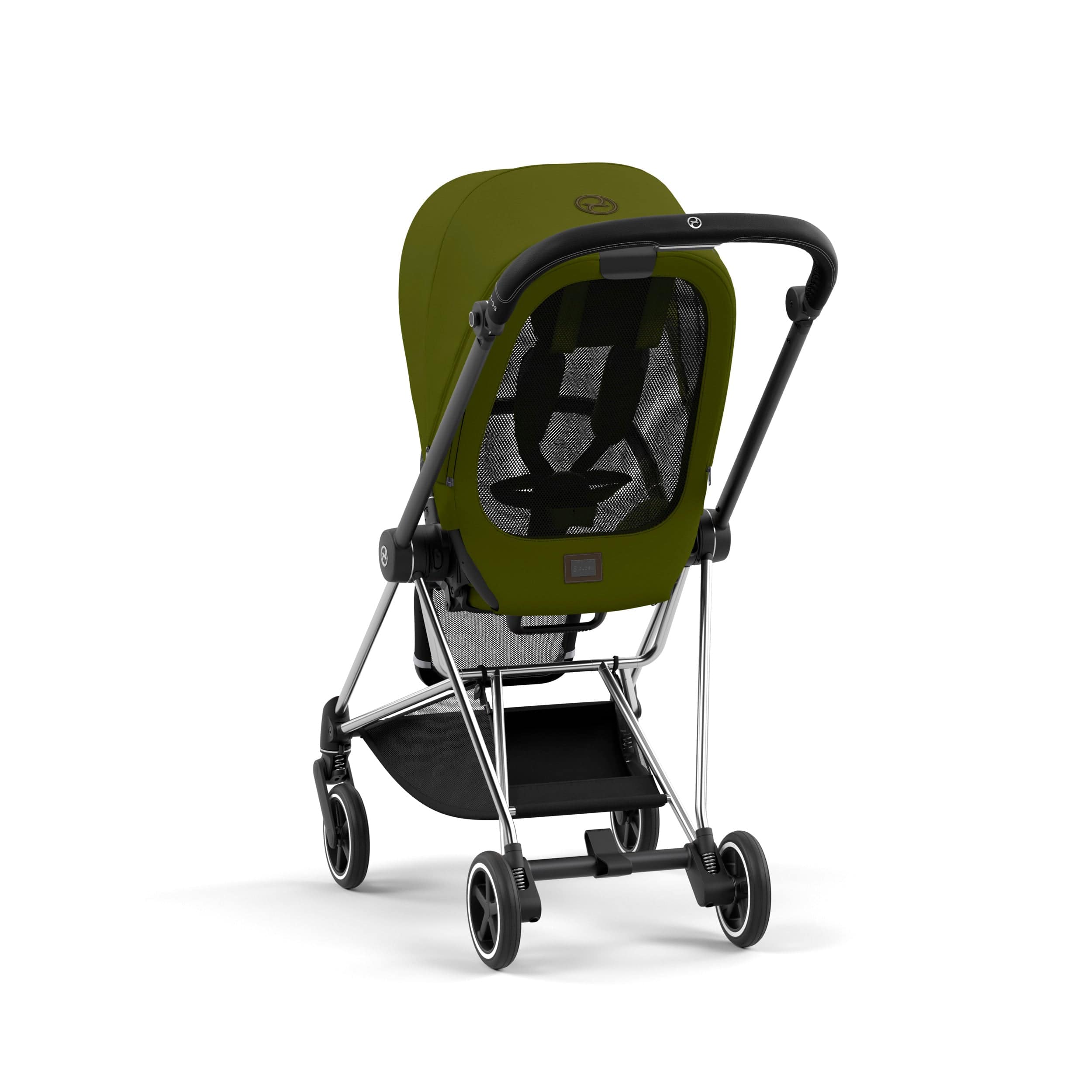 Cybex Mios 3 Complete Stroller in Chrome/Black - Lightweight Luxury Baby Stroller for Urban Travel & Everyday Use