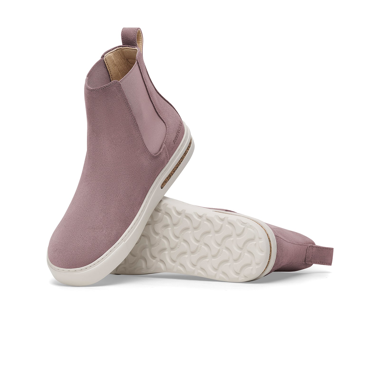 Birkenstock Bend Narrow Chelsea Sneaker (Women)   Faded Purple Suede