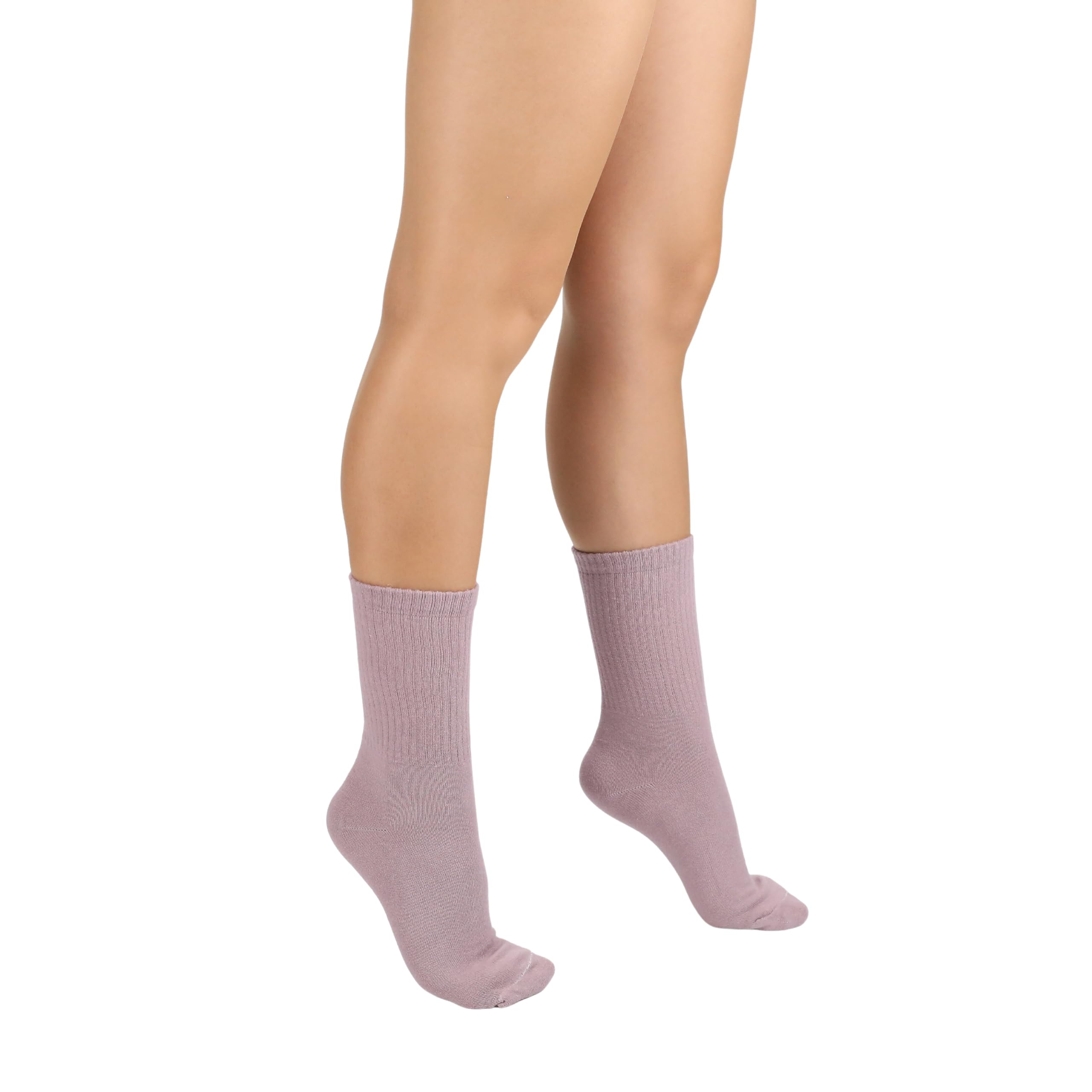 Women's Cotton Crew Socks - 3/5/10/15 Pack Soft Comfortable Everyday Socks for Work, Gym & Casual Wear