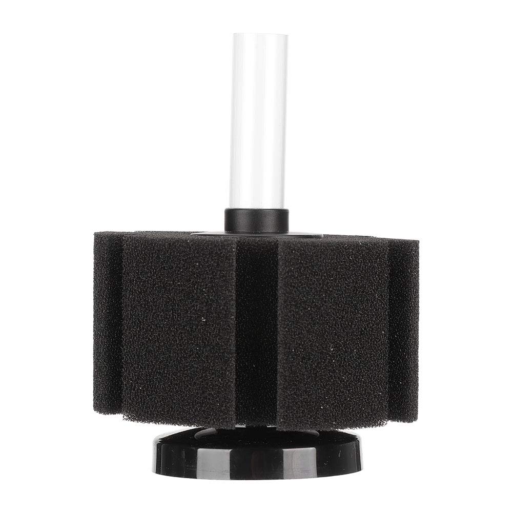 Premium Biochemical Sponge Filter for Aquariums - High-Efficiency Fish Tank Filter with Air Pipe & Super Aquarium Cotton - Ideal for Freshwater & Saltwater Tanks, Shrimp Tanks, and Breeding Aquariums