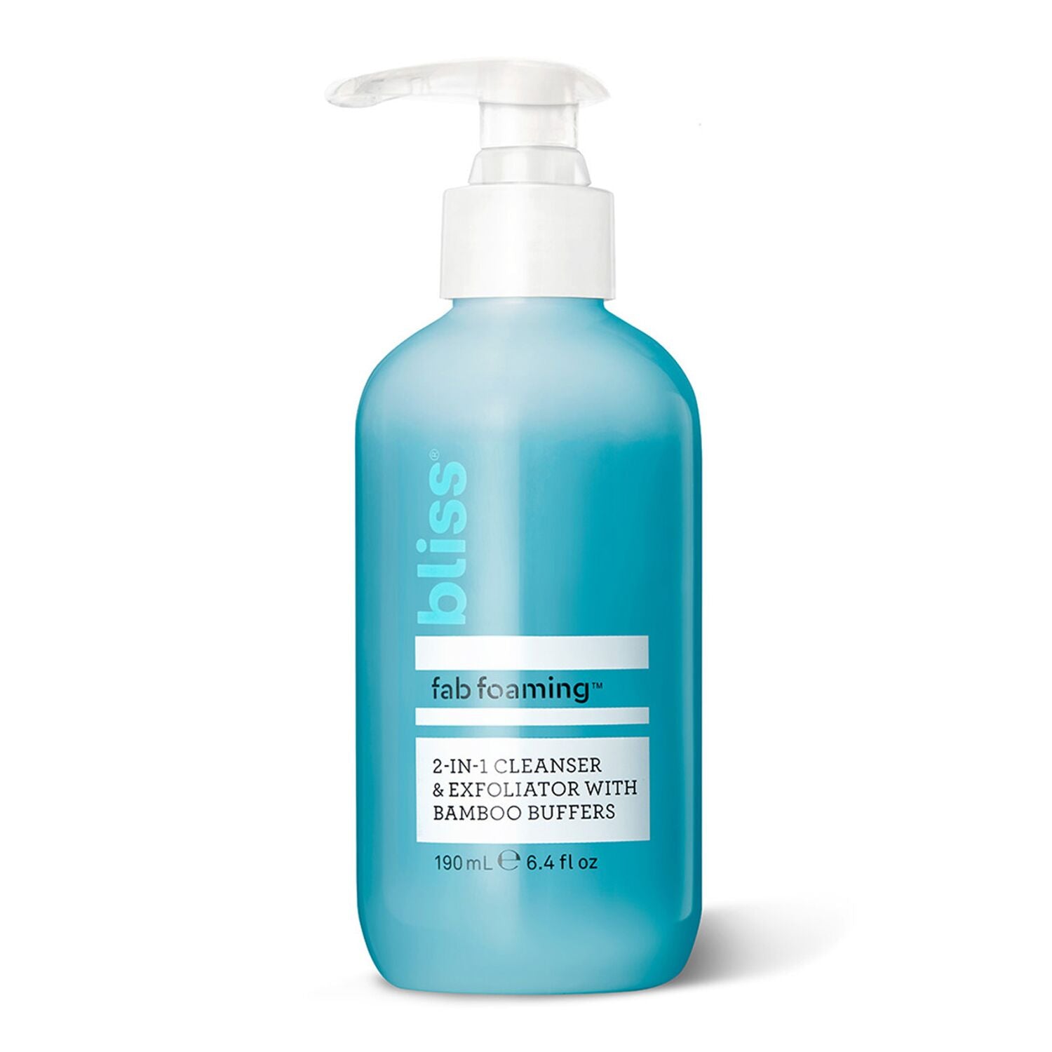 Fab Foaming Exfoliating Cleanser - Gentle Face Wash for Acne & Blackheads | Deep Pore Cleansing for Oily & Sensitive Skin | Perfect for Daily Skincare Routine