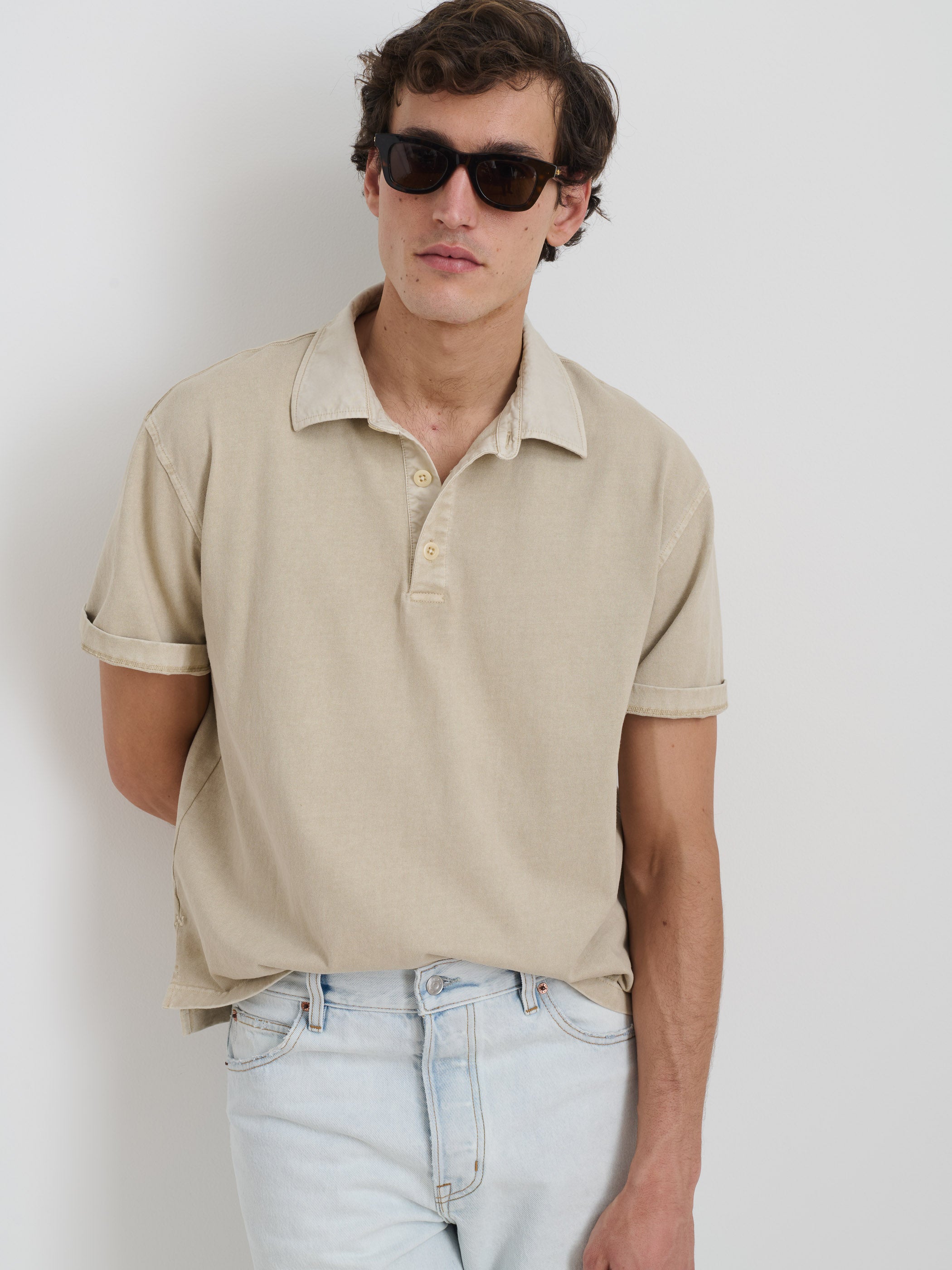 Lucas Men's Classic Polo Shirt - Heavyweight 100% Cotton, Breathable & Comfortable for Casual Wear, Golf, and Business Casual Outfits