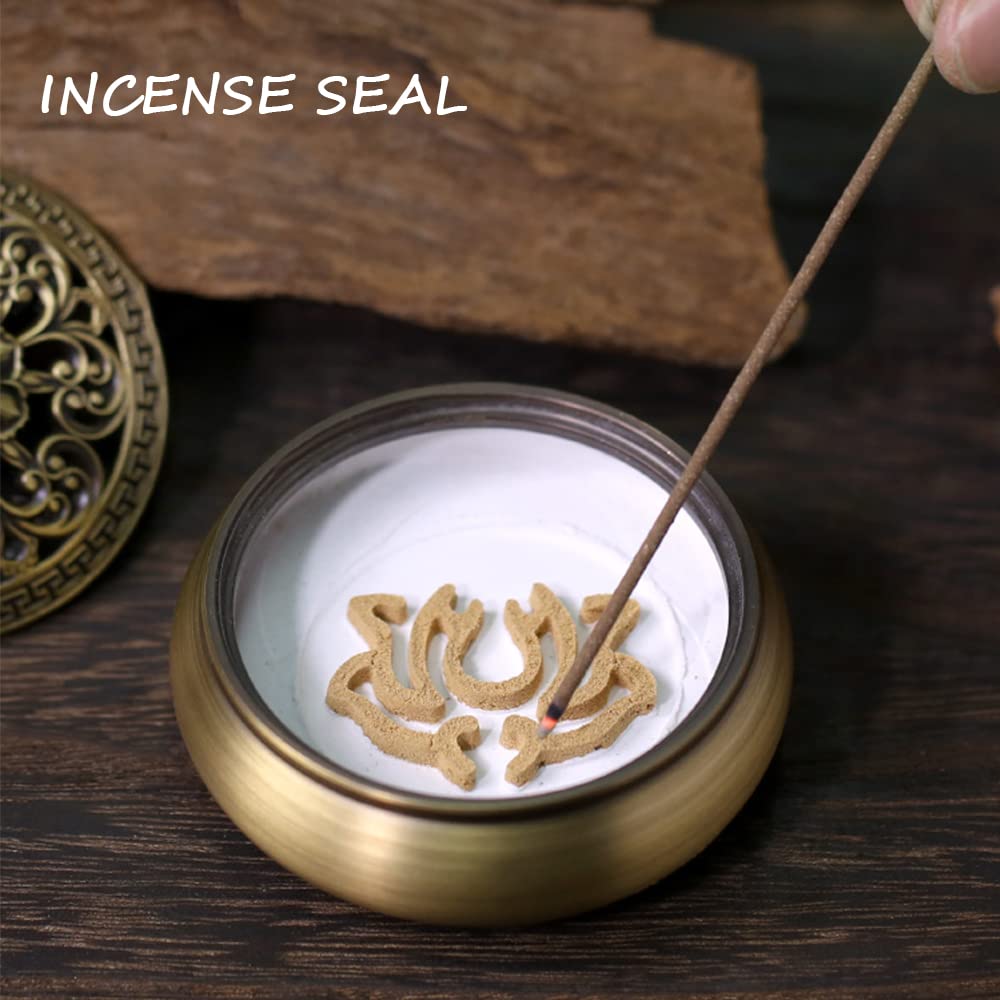 Premium 18-Piece Brass Incense Tools Set - Cone Press, Spoon, Shovel & Brush for Aromatherapy, Yoga & Meditation | Handcrafted Incense Making Kit for Spiritual Relaxation & Home Decor