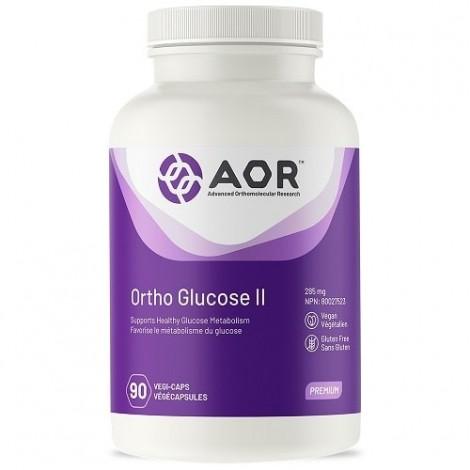 AOR Ortho Glucose II - 90 Capsules for Blood Sugar Support & Metabolic Health | Diabetic-Friendly Supplement for Daily Wellness