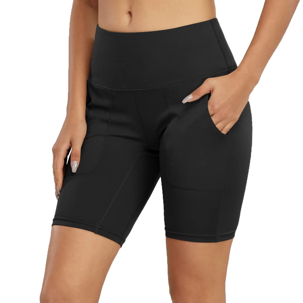MAYFASEY High Waist Yoga Shorts for Women - Tummy Control 8