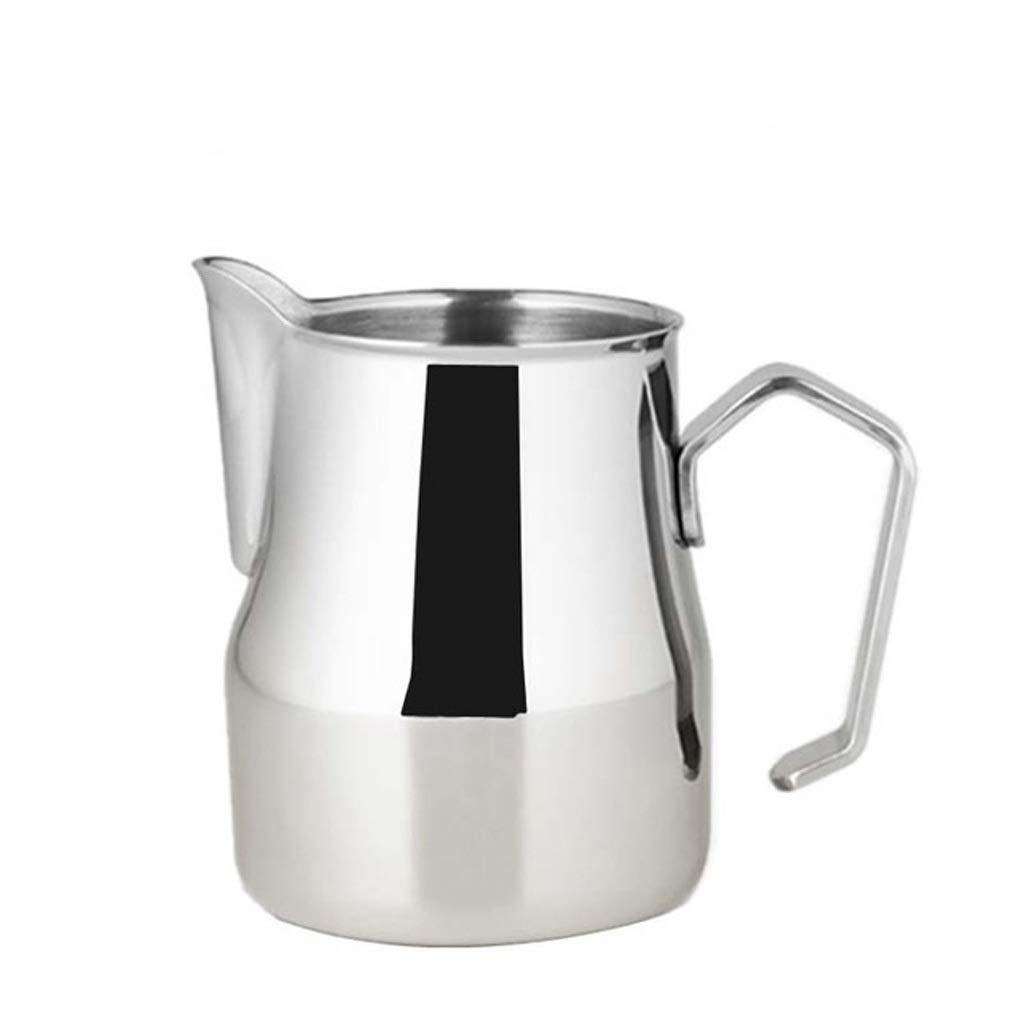 Premium Stainless Steel Milk Frothing Pitcher 350ml - Barista Grade Coffee Milk Frother for Latte Art, Cappuccino & Hot Chocolate - Durable & Thick Milk Jug for Home & Professional Use