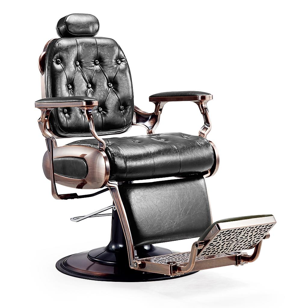Premium Classic Antique Recline Salon Barber Chair BC 881/891 - Vintage Style Adjustable Hairdressing Chair for Barber Shops & Home Salons