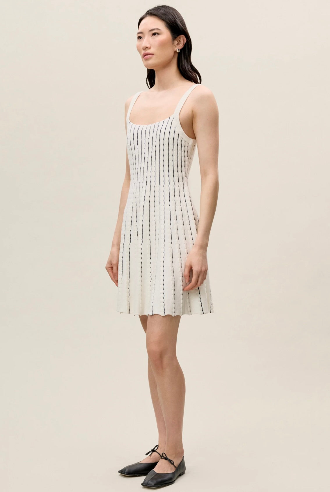 Dorothy Knit Mini Dress - Women's Elegant Stretchy Short Sleeve Bodycon Dress for Party, Date Night & Casual Wear | Summer Fashion Outfit
