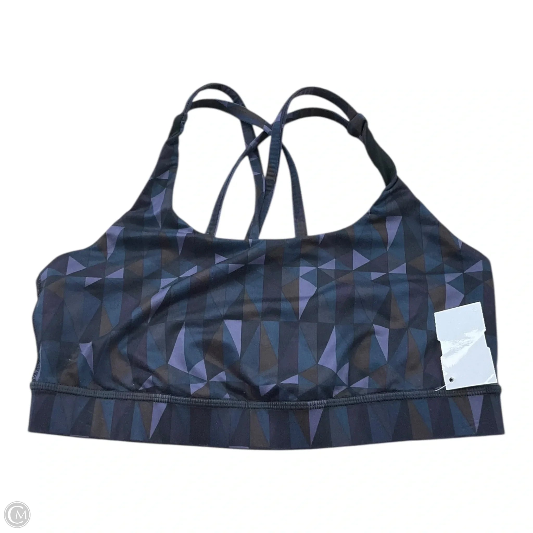 Lululemon Women's Medium Teal Athletic Sports Bra - High Support for Running, Yoga & Gym Workouts