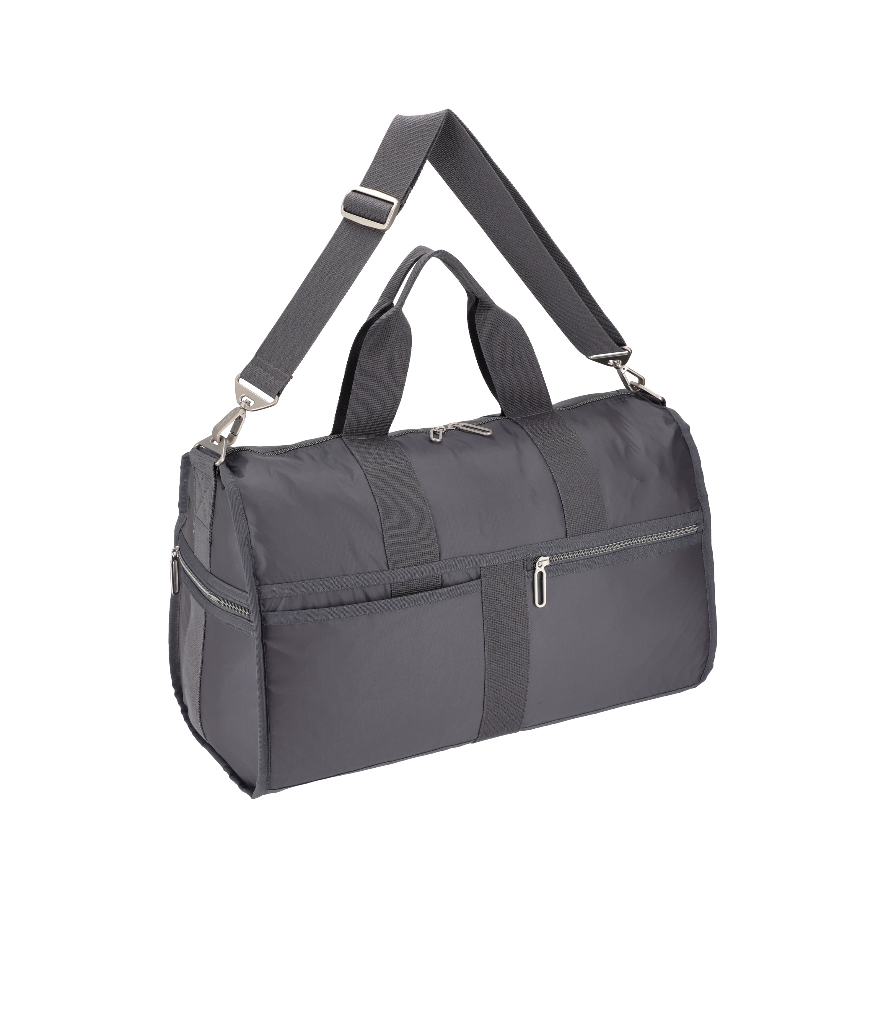 CR Large Weekender Tote Bag for Women - Spacious Travel & Gym Bag with Pockets, Durable Canvas Carryall for Work, Weekend Getaways & Beach Trips