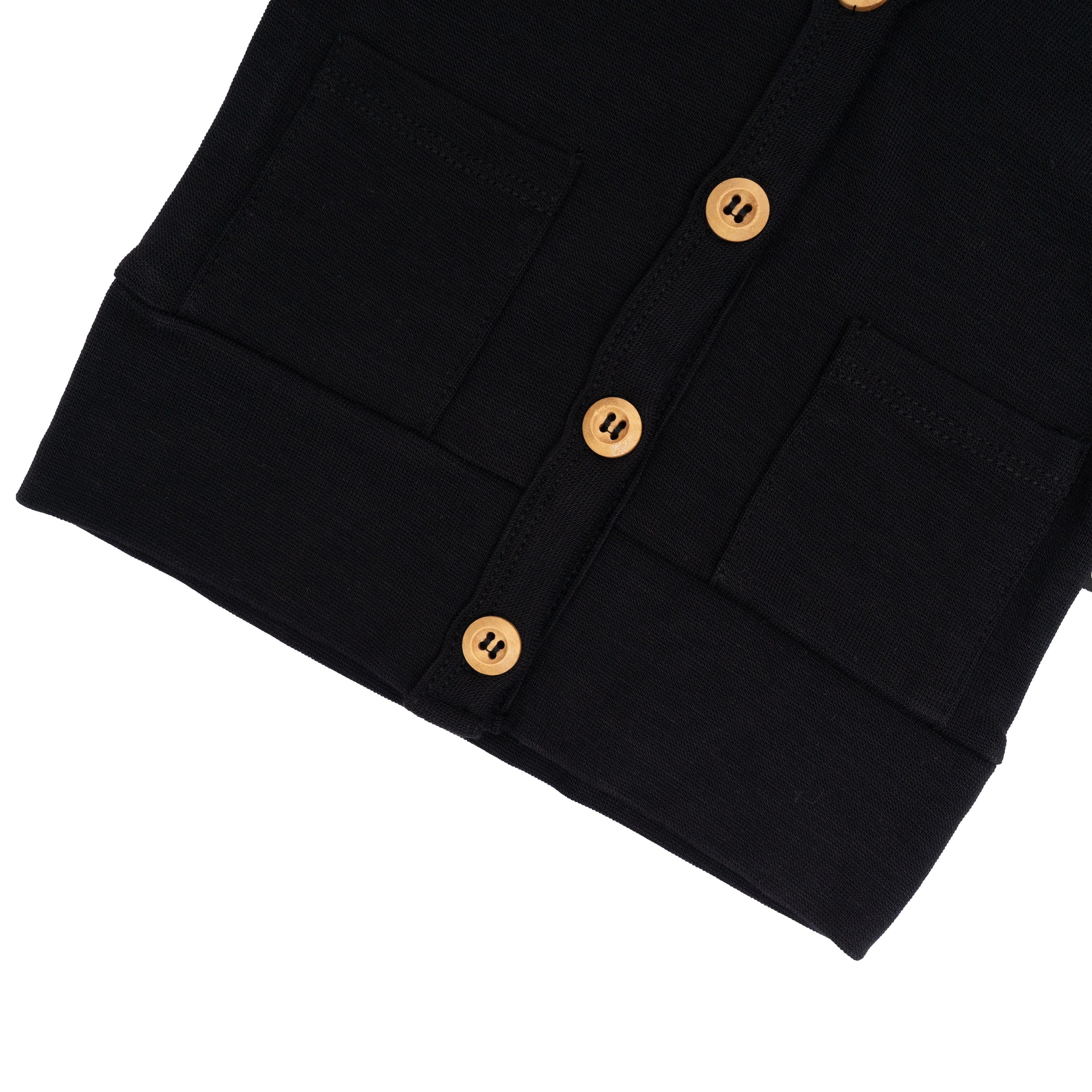 Soft Bamboo Jersey Cardigan for Women - Cozy Midnight Blue Knit Sweater | Perfect for Fall Layering & Casual Outfits