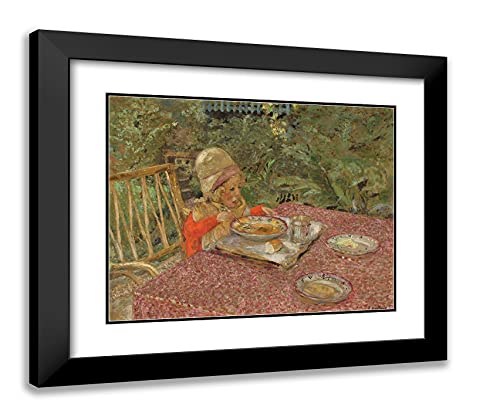 Black Modern Wood Frame with Double Matting