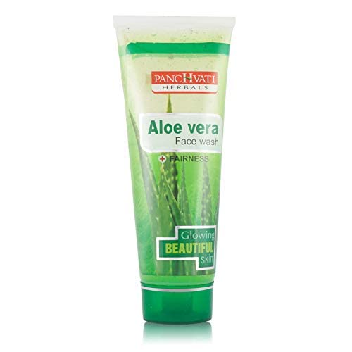 Panchvati Herbals Aloe Vera & Neem Face Wash Combo (60ml x 2) - Natural Cleansing for Acne & Glowing Skin - Perfect for Daily Skincare Routine