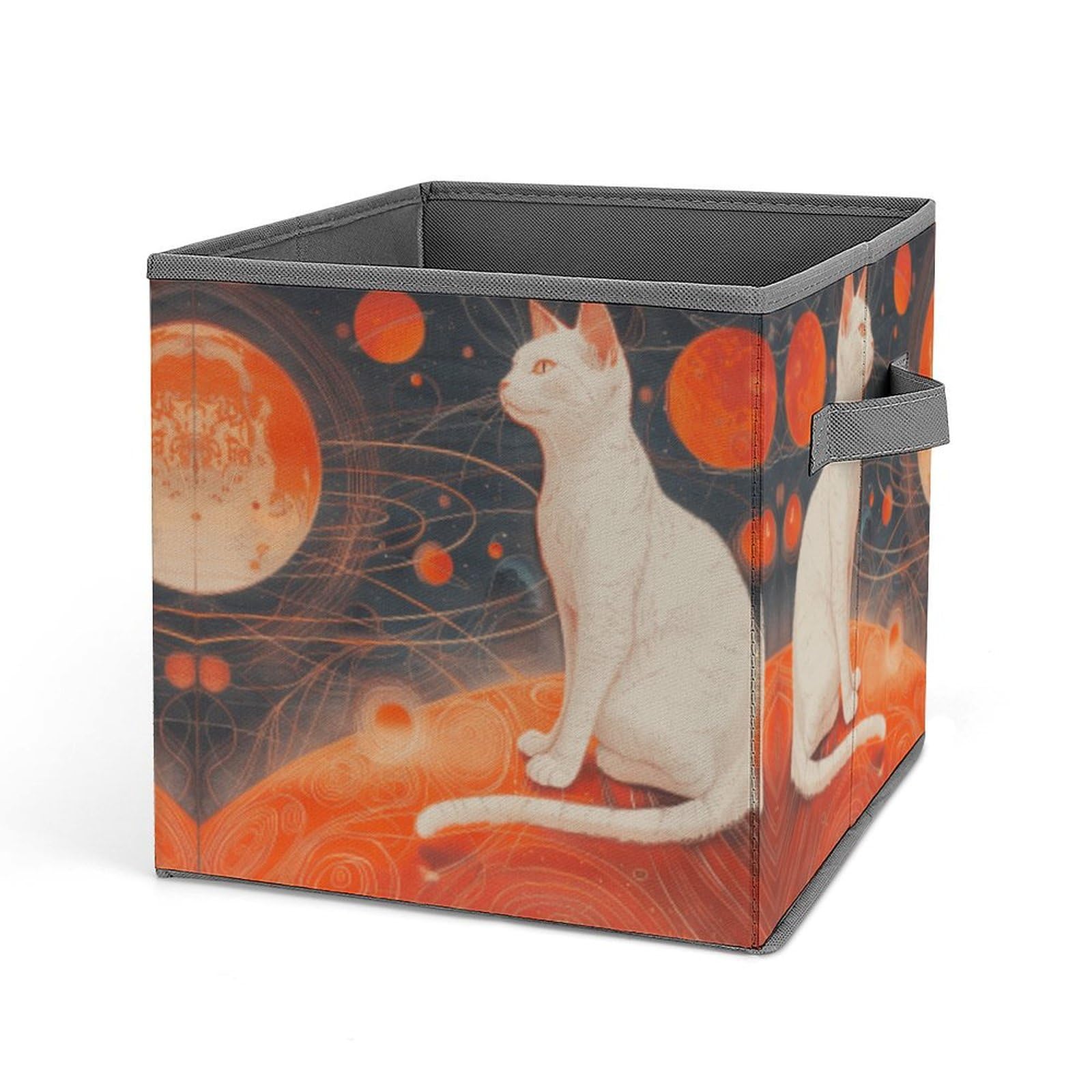 Foldable Storage Cubes with Handles - Organize Clothes, Toys & More for Cabinet, Shelf & Closet | Perfect for Home, Office & Dorm Organization