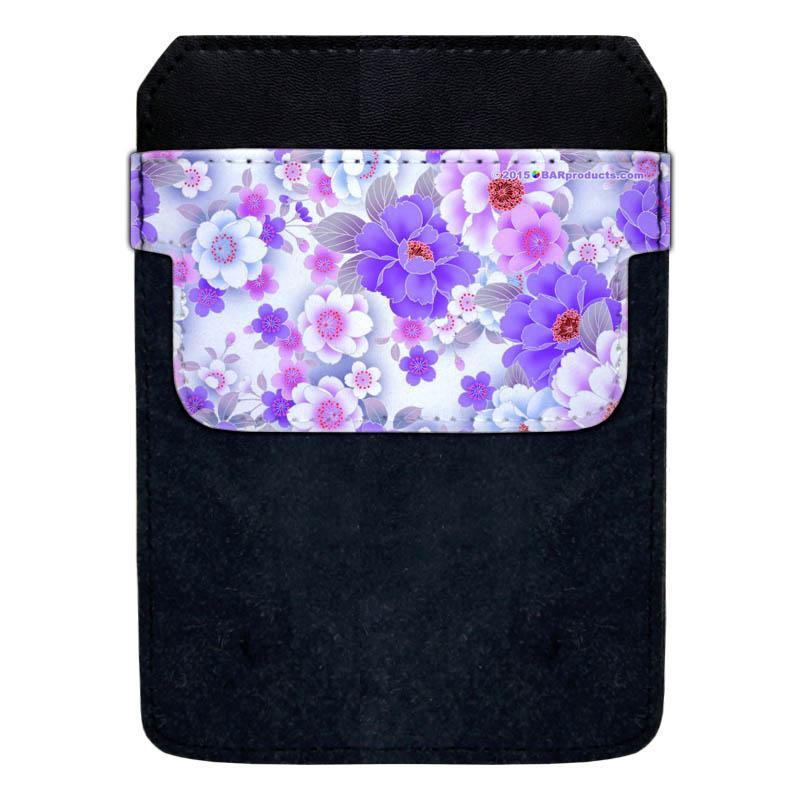 DekoPokit™ Bottle Opener & Back Pocket Protector - Purple and Pink Floral Design | Perfect for Outdoor Parties, Camping & BBQ Accessories
