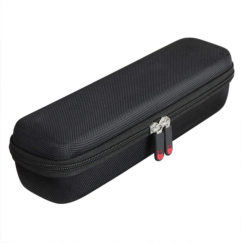 Hermitshell Protective Travel Case for Beats Pill+ Portable Wireless Speaker - Shockproof Cover with Charger Storage - Black - Perfect for Travel, Outdoor Adventures & Daily Commute