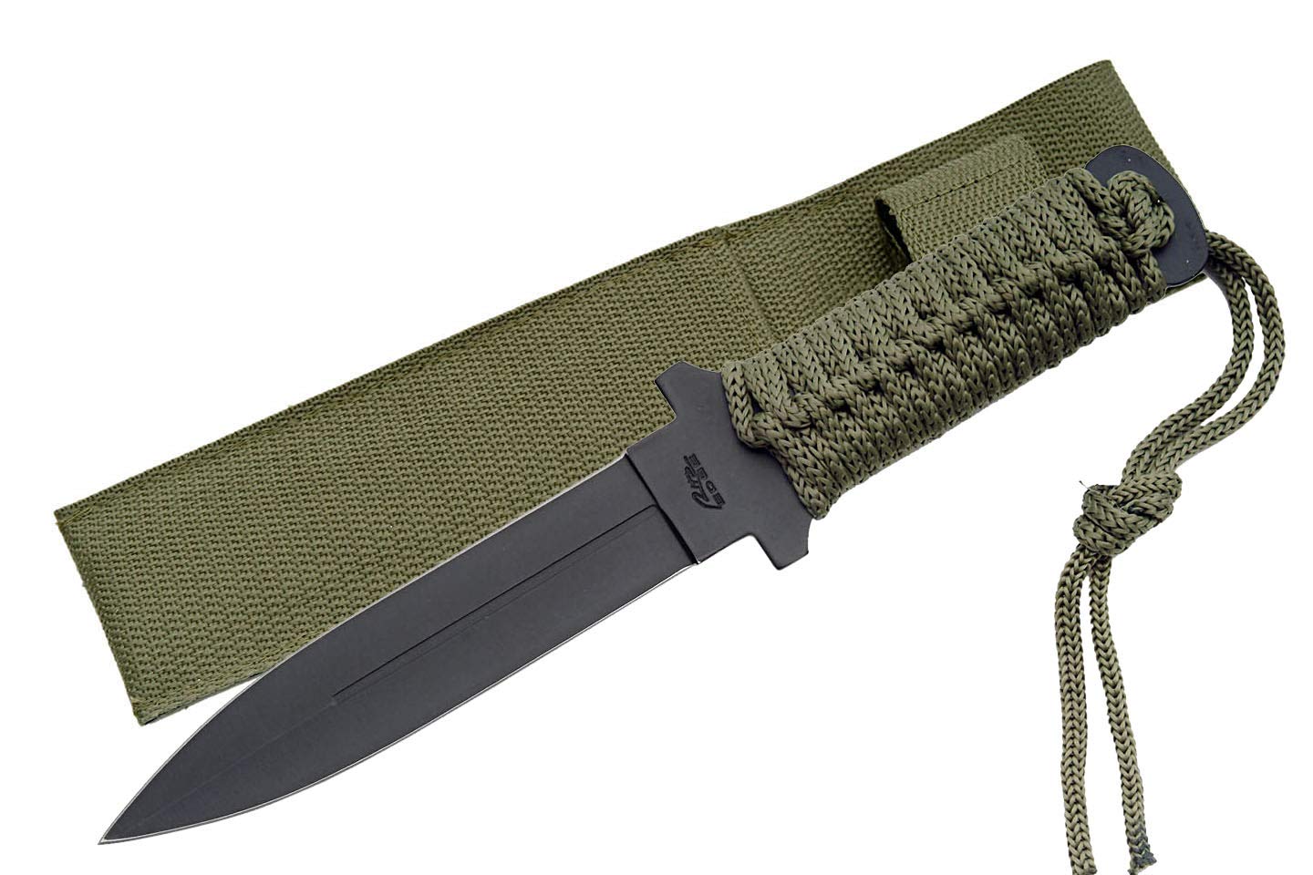 Szco Supplies Military Commando Knife - Tactical Survival Knife with Sheath | Outdoor Camping, Hunting, Emergency Preparedness Gear