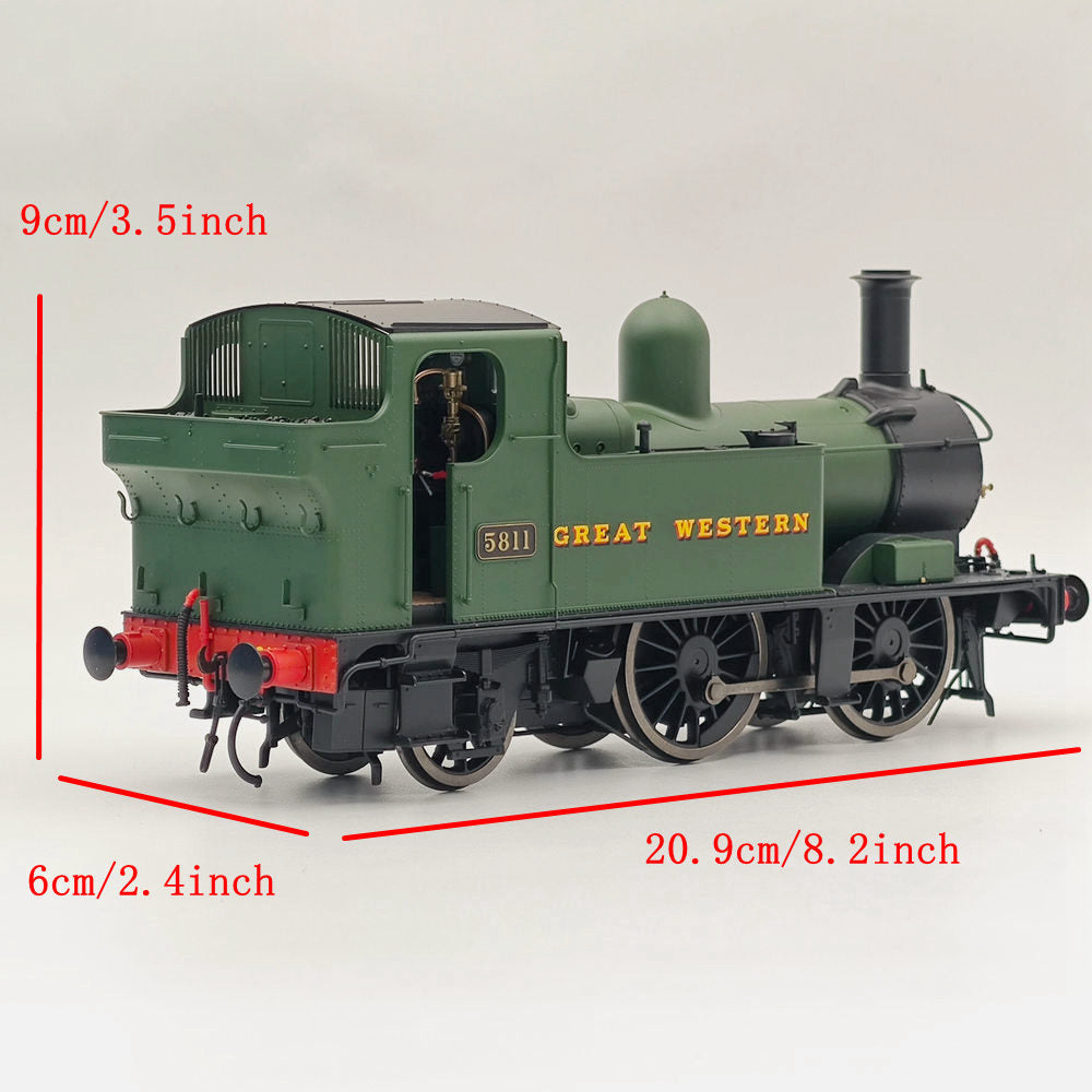 Dapol 7s 006 050 O Gauge 58xx Class Great Western Green 5811 21DCC Model Train Locomotive - Perfect for Collectors & Railway Enthusiasts