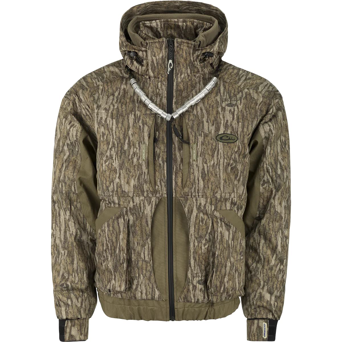 Drake Waterfowl Men's Windproof Waterproof Hunting Jacket - Lightweight Insulated Outdoor Coat for Cold Weather Hunting & Fishing