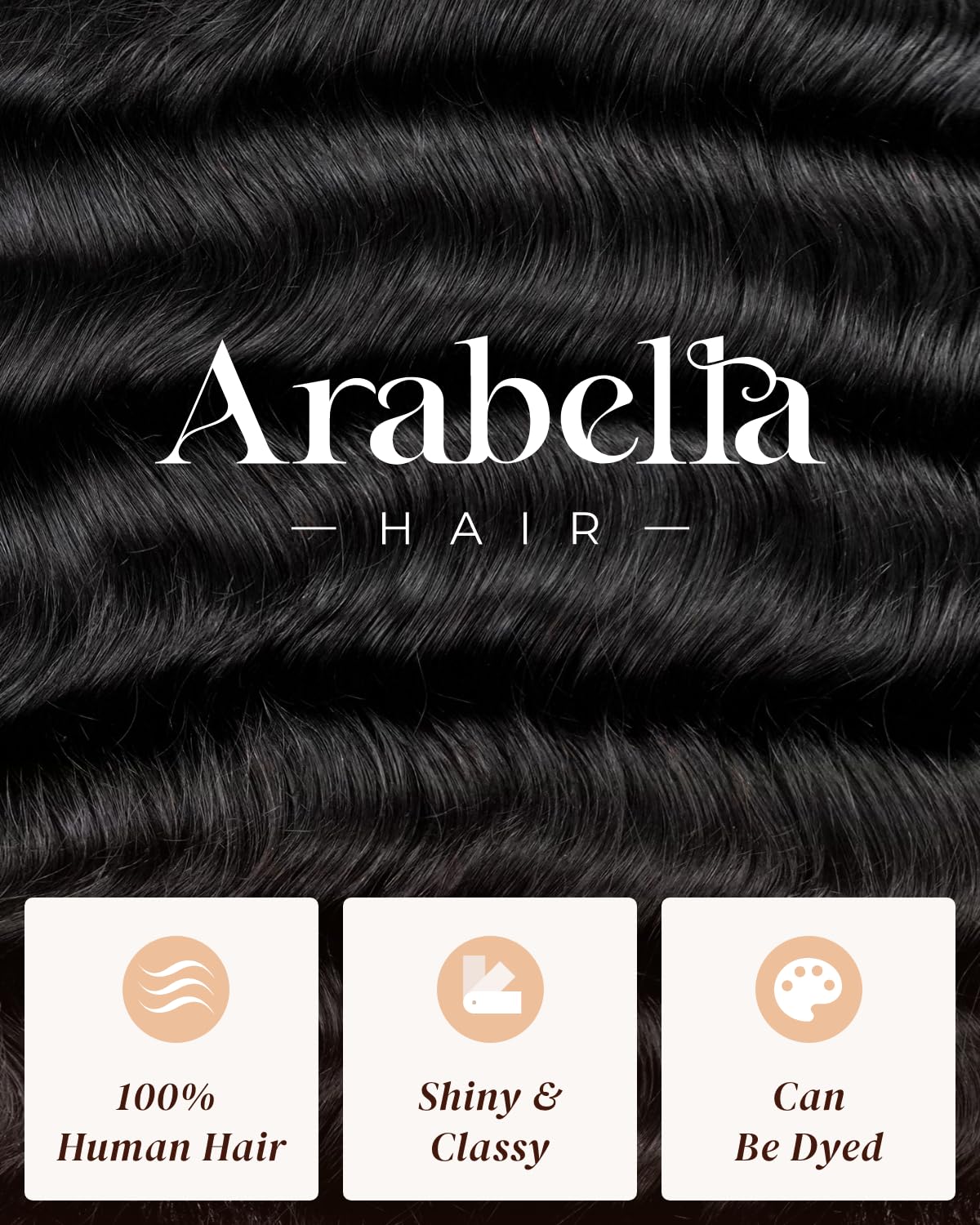 Arabella 6x6 Wear and Go Glueless Wigs Human Hair 210% Density Loose Curly Bob Wig with Lace Front | Pre-Cut Lace & Bleached Knots | 14inch Natural Human Hair Wig for Daily Wear & Special Occasions