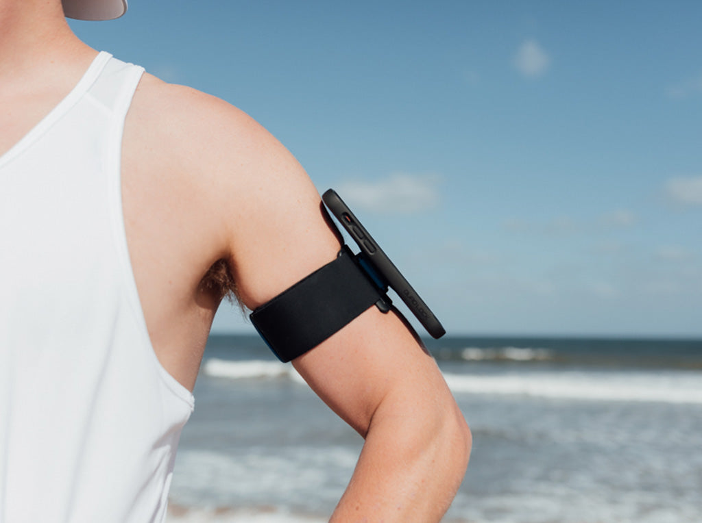 Best Running Armband for Phones - Secure & Sweatproof Sports Armband for Jogging, Gym, and Fitness - Compatible with iPhone & Android