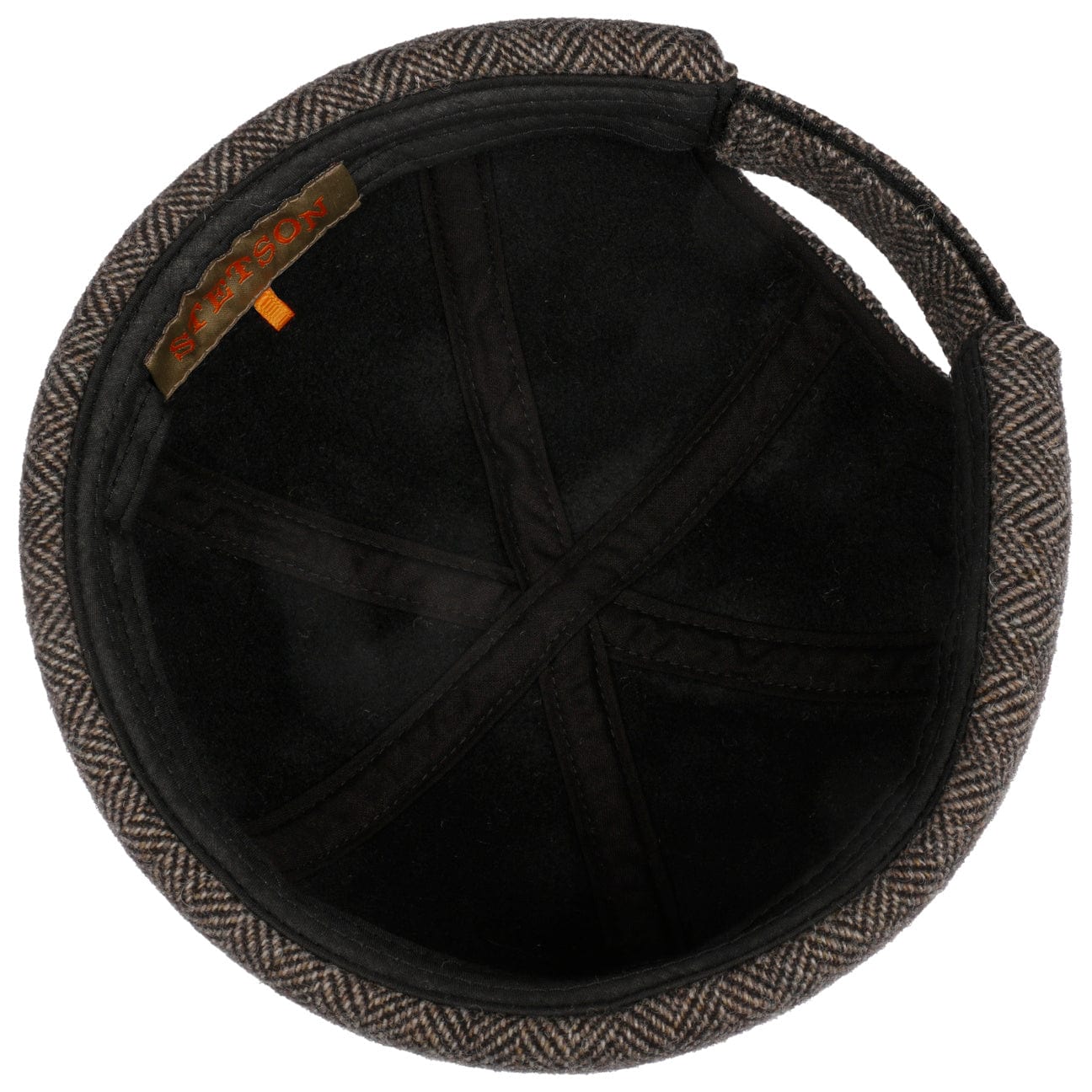 Stetson Lavoy Herringbone Wool Docker Hat for Men - Classic Winter Beanie for Outdoor Activities, Hiking, and Casual Wear