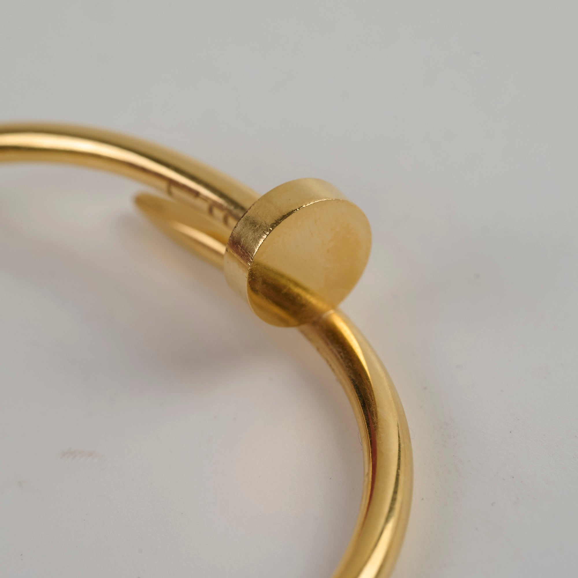 Cartier Juste Un Clou 18K Yellow Gold Bracelet Size 17 - Luxury Jewelry for Women, Perfect for Weddings, Parties & Special Occasions