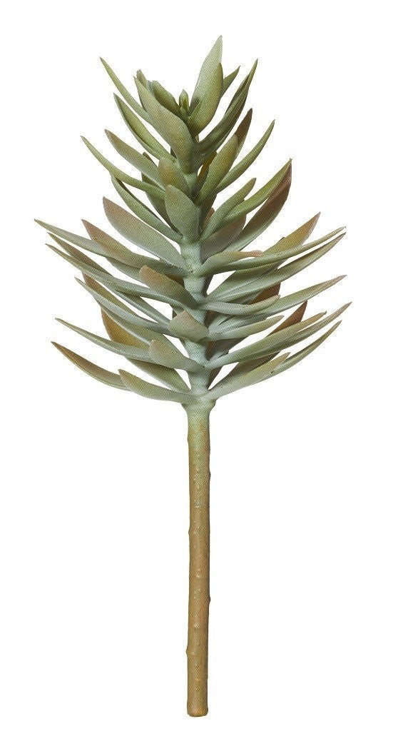 Rogue Pagoda Succulent Planter Pot - 10x10x23cm Grey/Green Ceramic Flower Pot for Indoor Plants, Succulents, Cacti - Perfect for Home, Office, and Garden Decor