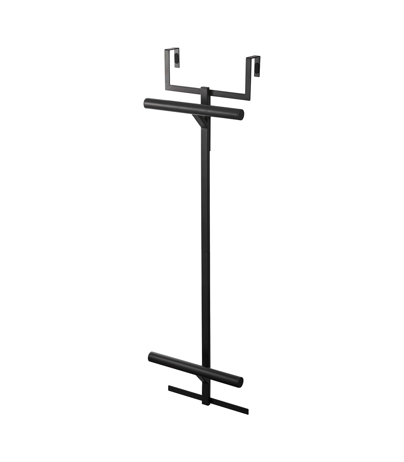 Yamazaki Home Over The Door Backpack Hanger - 2-Tier Metal Storage Rack for Closet & Bedroom Organization | Easy Install Steel Hook | Perfect for Dorm, Kids Room & Small Space Storage
