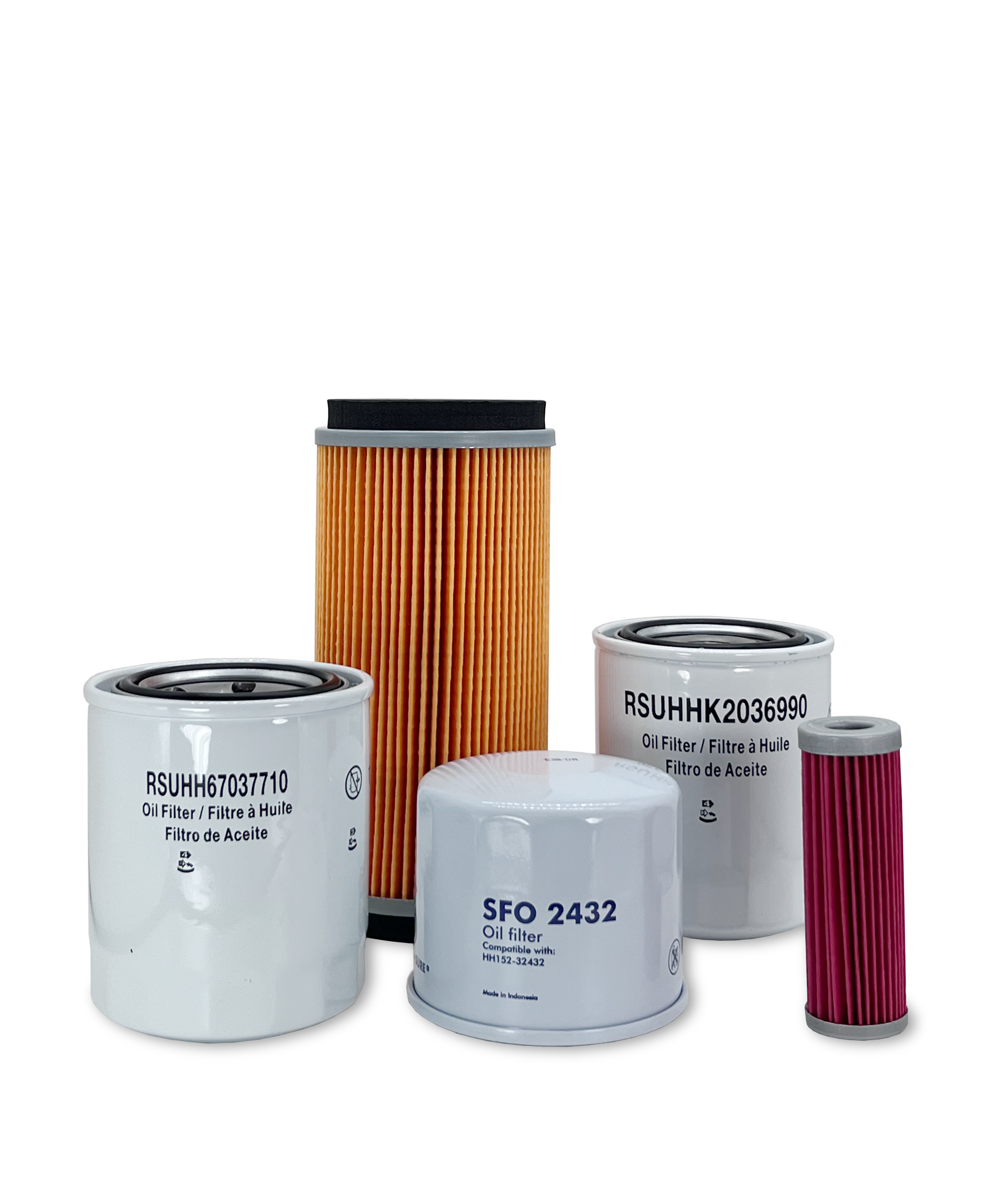 HERO® Maintenance Filter Kit for Kubota B1700HST D Tractor - Oil, Fuel & Air Filters Replacement Set - Perfect for Farm Equipment Maintenance & Tractor Upkeep