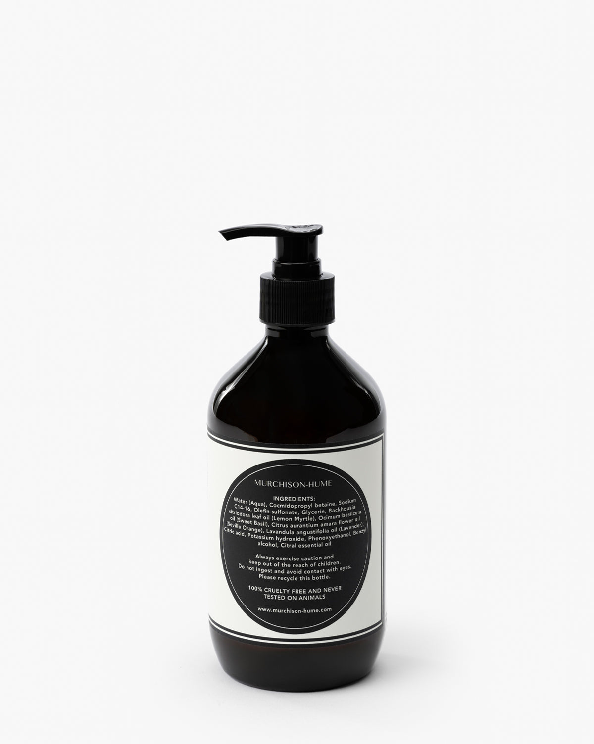 Murchison Hume Natural Hand Soap Refill - Organic Plant-Based Foaming Soap for Kitchen & Bathroom - Eco-Friendly & Cruelty-Free (Lavender, 16.9 fl oz) - Perfect for Home, Office, and Travel Use