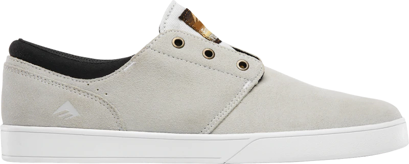 Emerica The Figueroa Skate Shoes - White/White/Black | High-Performance Skateboarding Shoes for Men | Perfect for Street Skating & Casual Wear