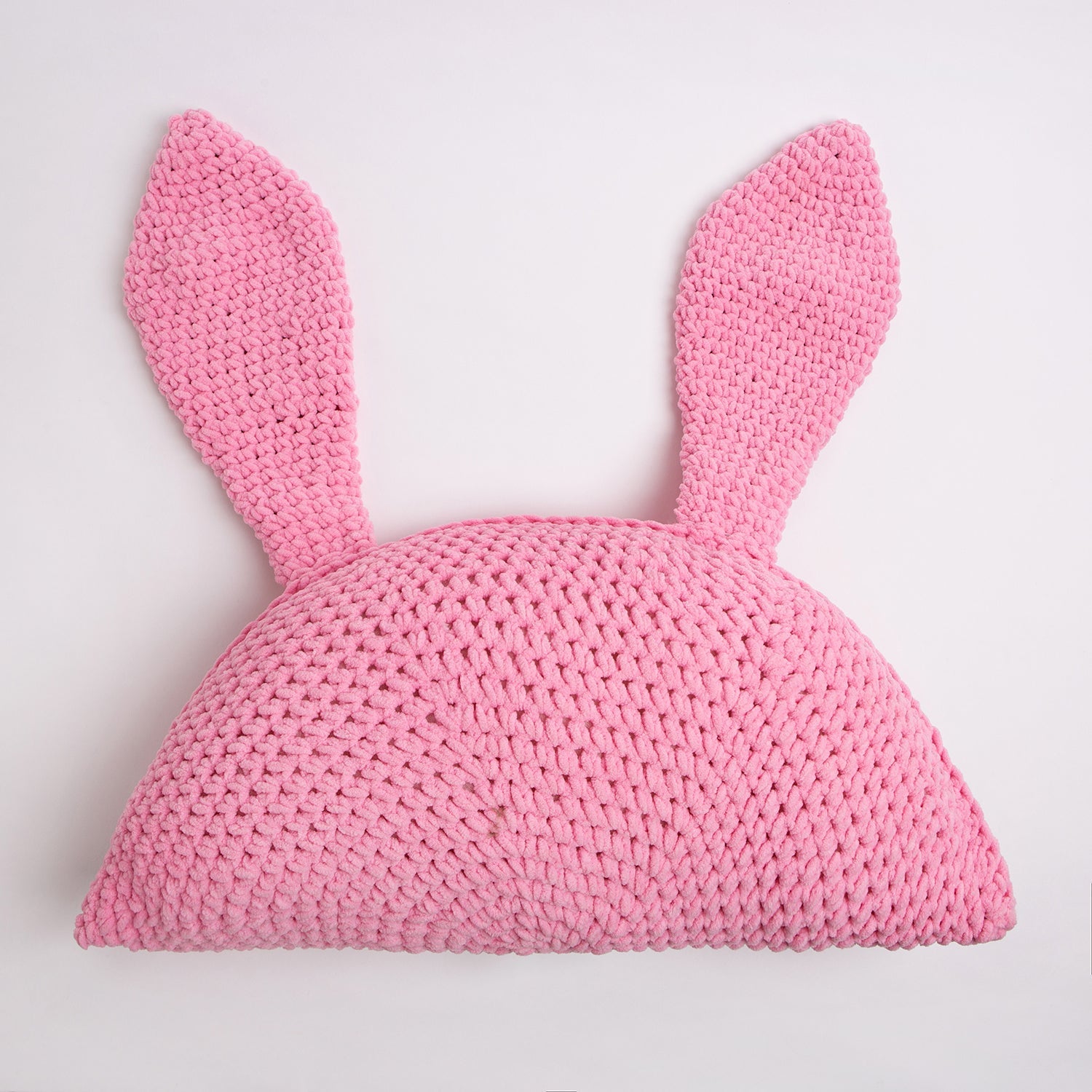 DIY Mabel Bunny Crochet Kit for Beginners - Soft Amigurumi Plush Pillow Making Set with Yarn, Hook & Instructions - Perfect for Home Decor, Gifts & Relaxation