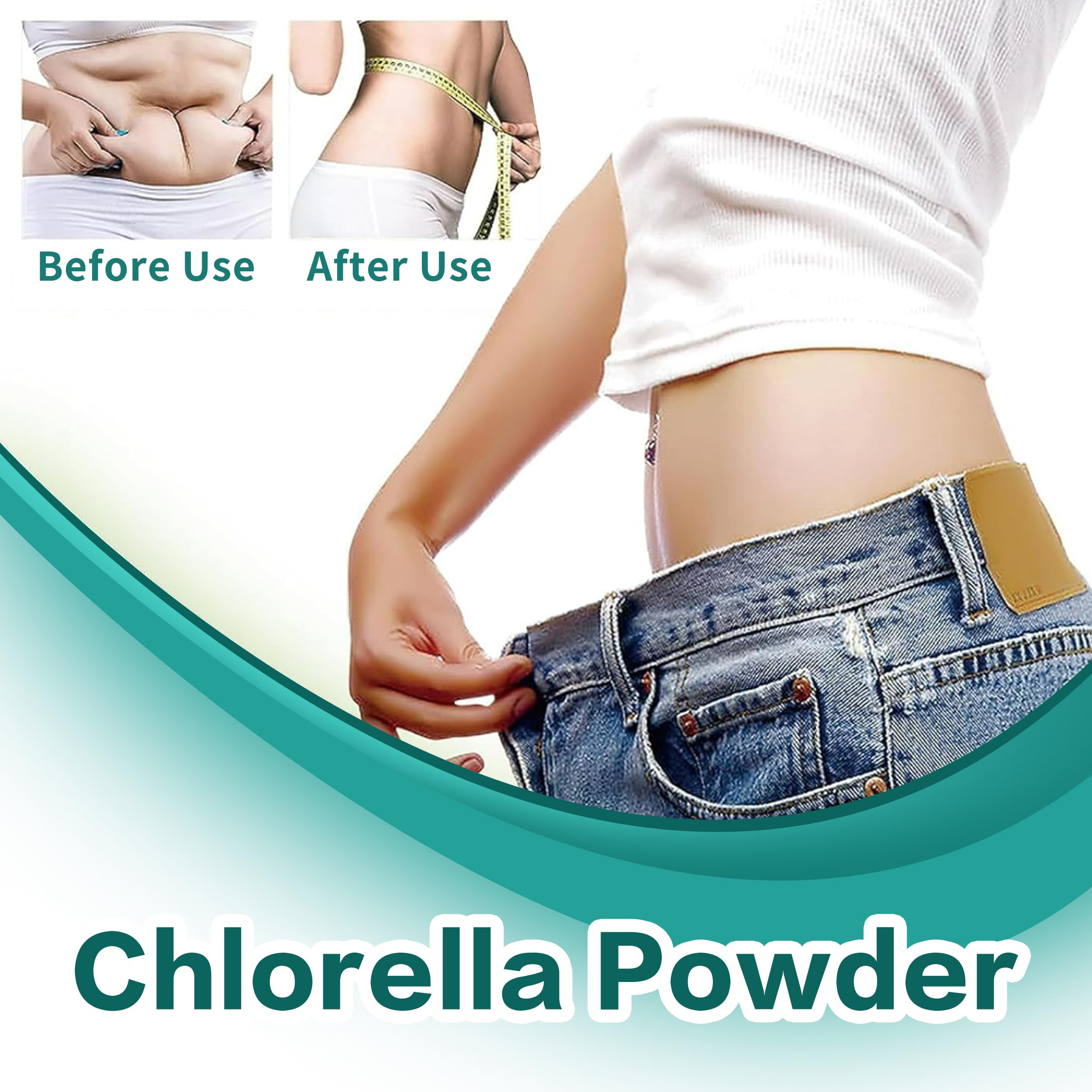 Organic Chlorella Powder - Natural Chlorophyll Superfood Supplement for Immune Support & Liver Detox | Vegan Protein & Vitamin Rich | 8 oz | Perfect for Smoothies, Juices & Wellness Shots