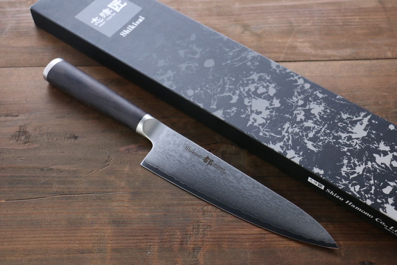 Premium Miyako AUS8 33-Layer Damascus Gyuto Chef Knife 180mm - Japanese Kitchen Knife for Professional Chefs & Home Cooking, Perfect for Slicing, Dicing & Meat Cutting