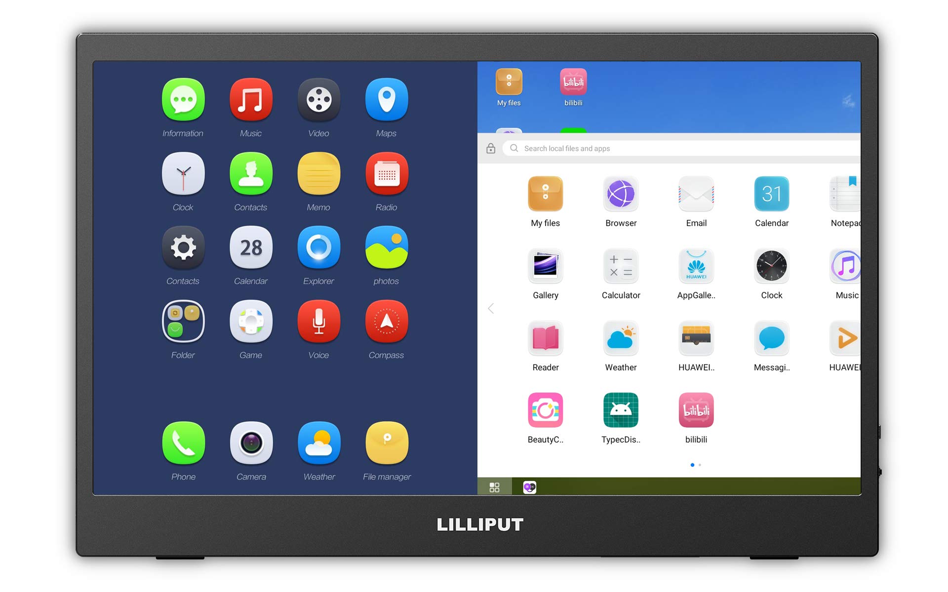 LILLIPUT UMTC-1400 14 Inch 4K Ultra HD HDMI USB-C Portable Monitor - 1920x1080 Resolution for Gaming, Photography & Office Work