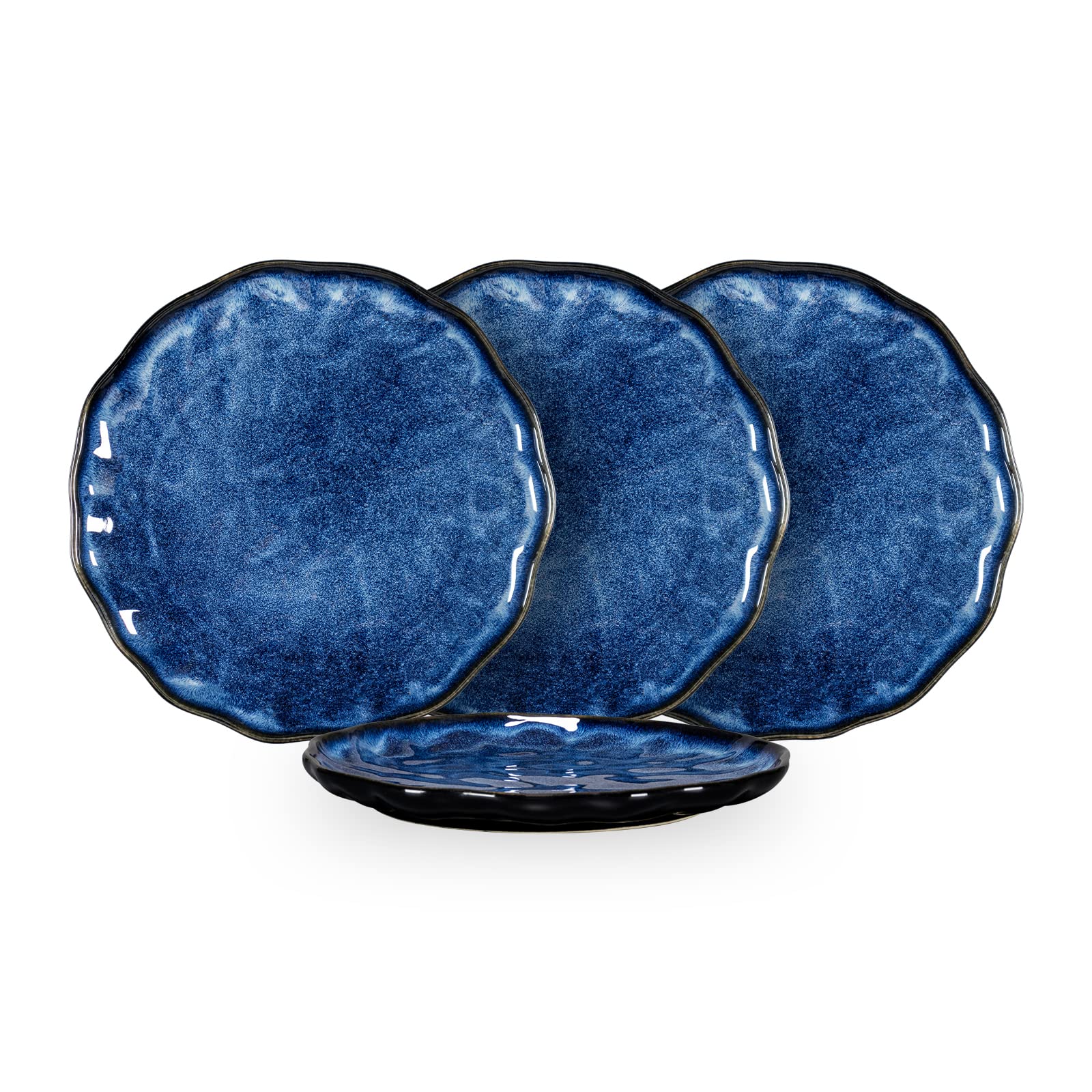 4-Piece Stoneware Dinnerware Set - 8.75
