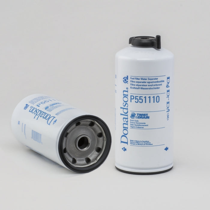 High-Quality Fuel Filter Spin On Water Separator with Threaded Sensor Port - Compatible with Diesel Engines, Trucks, and Heavy Equipment for Optimal Performance