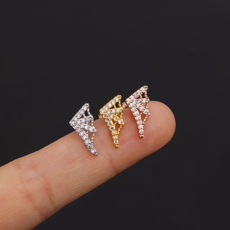 20G Cartilage Tiny Stud Earrings - Dainty Flower & Butterfly Earrings for Women | Hypoallergenic Piercing Jewelry | Perfect for Everyday Wear, Parties & Gifts