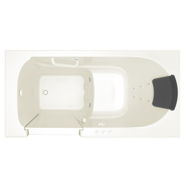 30W x 60L 3060 Series Gelcoat Walk-In Combination Bathtub with Left Hand Drain - Perfect for Small Bathrooms & Accessible Bathing