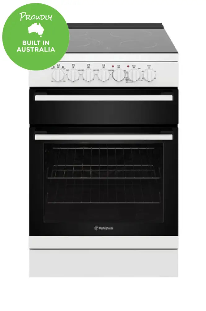 Westinghouse WFE642WC 60cm Electric Freestanding Cooker with Separate Grill - Perfect for Home Kitchens & Small Restaurants