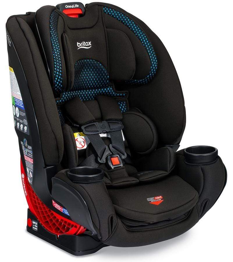 Britax One4Life ClickTight All-in-One Convertible Car Seat with Cool Flow Technology - Safe & Comfortable for Infants to Toddlers (Rear & Forward Facing) - Perfect for Family Road Trips & Daily Commutes